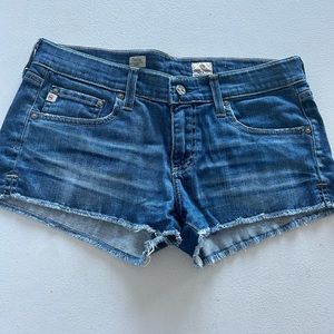 AG Adriano Goldschmied Daisy Super Low Rise Shorts